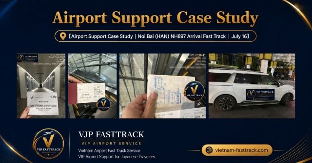 NH897 Noi Bai Executive Arrival | VVIP Arrival Case Study