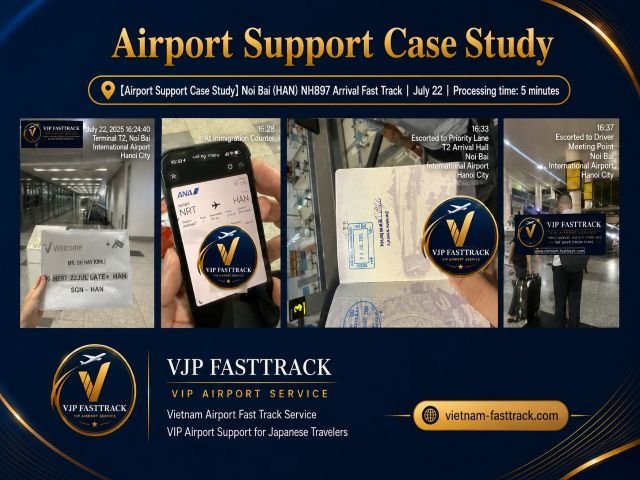 NH897 Noi Bai Comfort Arrival | Fast Track, Baggage & Hotel Transfer Case Study