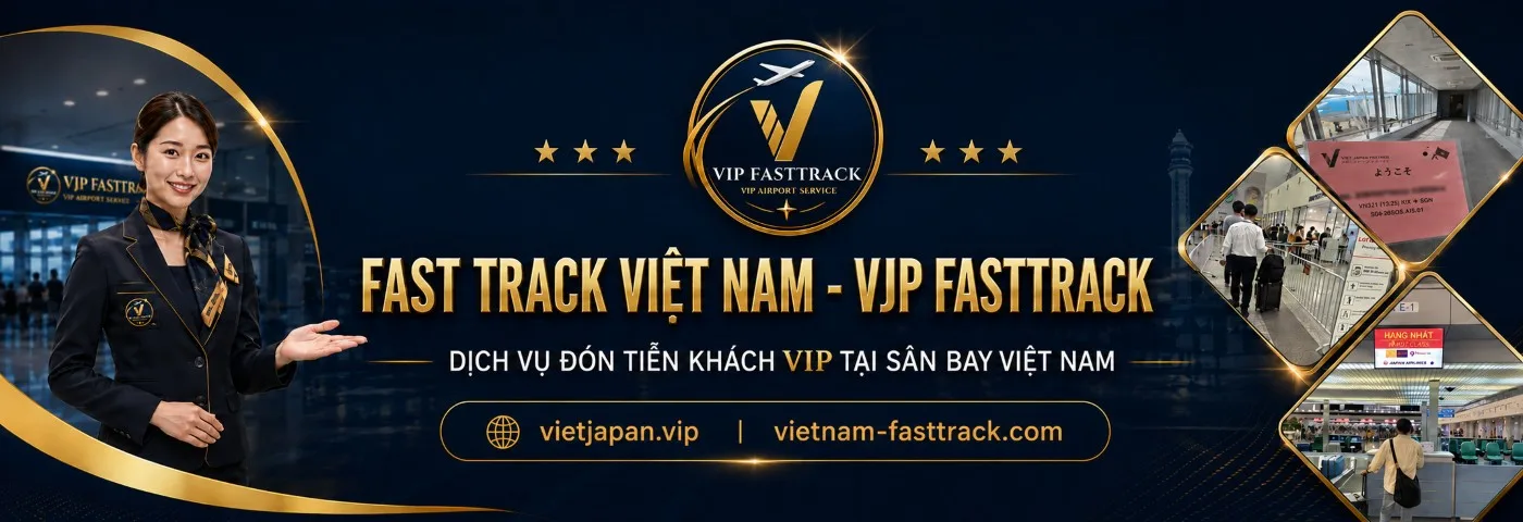 Dịch vụ Fast Track sân bay Việt Nam - VJP FASTTRACK