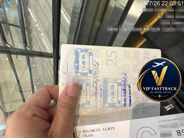 VJP FASTTRACK VVIP arrival assistance after immigration at Hanoi Noi Bai International Airport